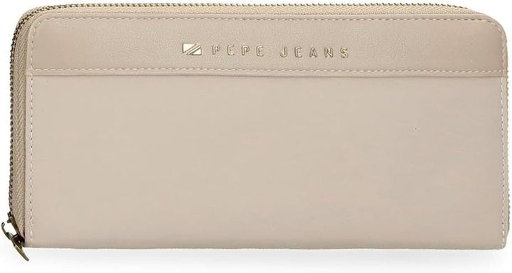 Pepe jeans Joumma Bags Morgan rucsac casual, genți de călătorie, bej și negru, piele artificială pentru femei, bej, Talla única, poșetă Portofel Femei Naty Shop Titlu implicit