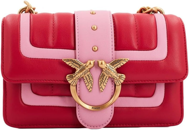 Pinko damer elsker en mini cl en enkelt side får napp line quilt taske
