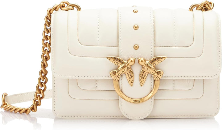 Pinko damer elsker en mini cl en enkelt side får napp line quilt taske