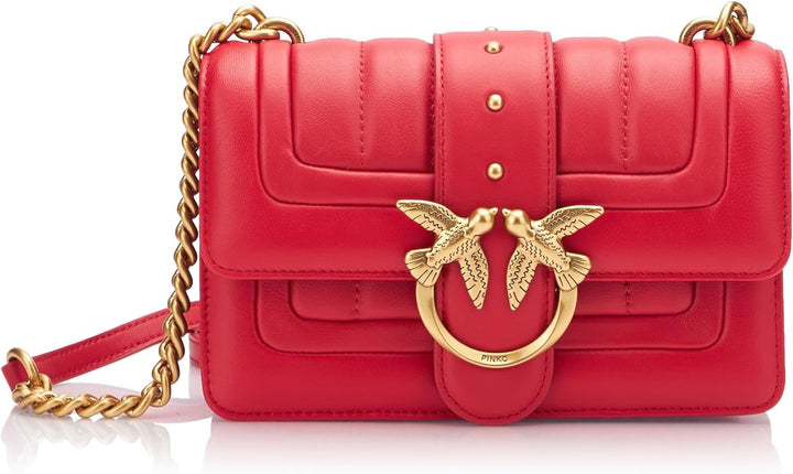 Pinko damer elsker en mini cl en enkelt side får napp line quilt taske
