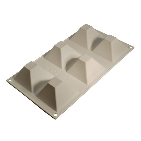 Piramida, 7.1 x 7.1 x 4 cm, Forma Silicon Monoportii, 6 cavitati Nati Shop