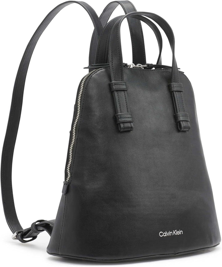 Rucsac Calvin Klein Zina Zip Around pentru femei, cu fermoar Genti Femei Naty Shop