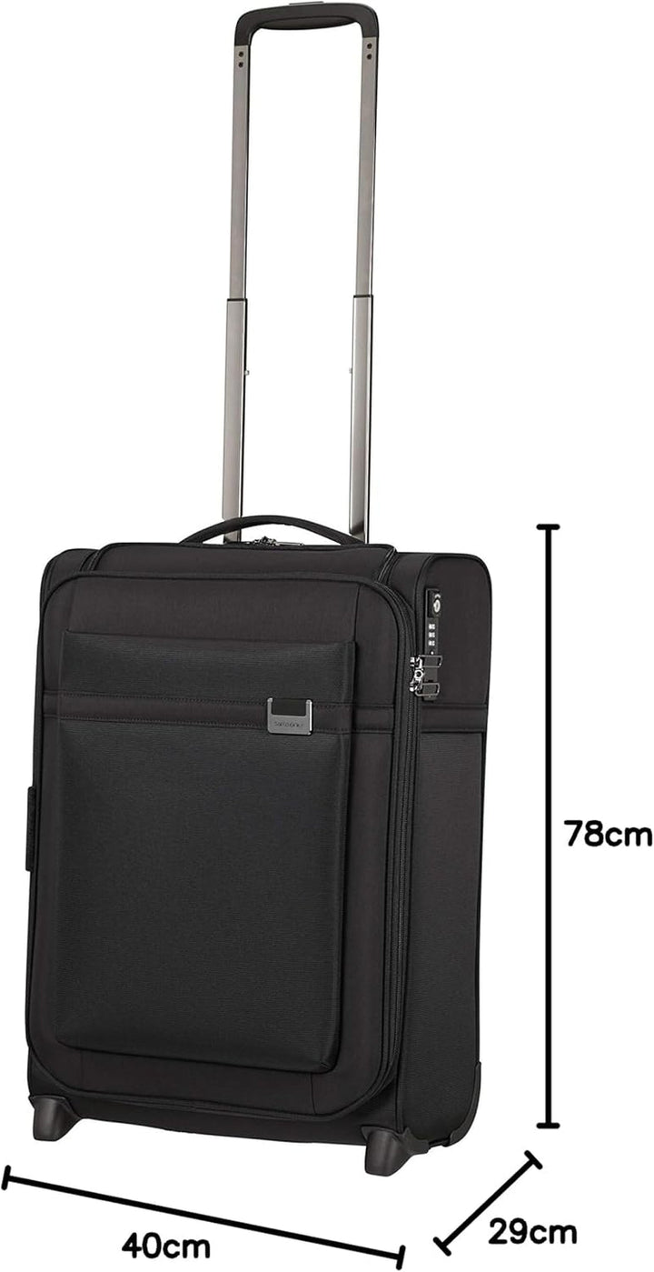 Samsonite Airea - Spinner L Expandable, Valiză, 78 cm, 111.5/120 L, Negru (Negru) Bagaje și echipament de călătorie Naty Shop