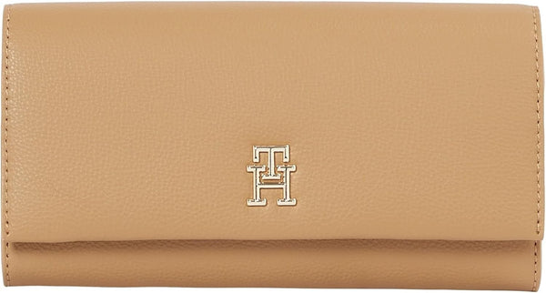 Tommy Hilfiger Aw0aw17267 Femeie Portofel Femei Naty Shop Kaki (pânză Safari) Os