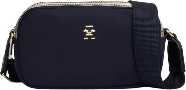 Tommy Hilfiger geanta de umăr Poppy Camera Bag Small Genti Femei Naty Shop Albastru (Space Blue)